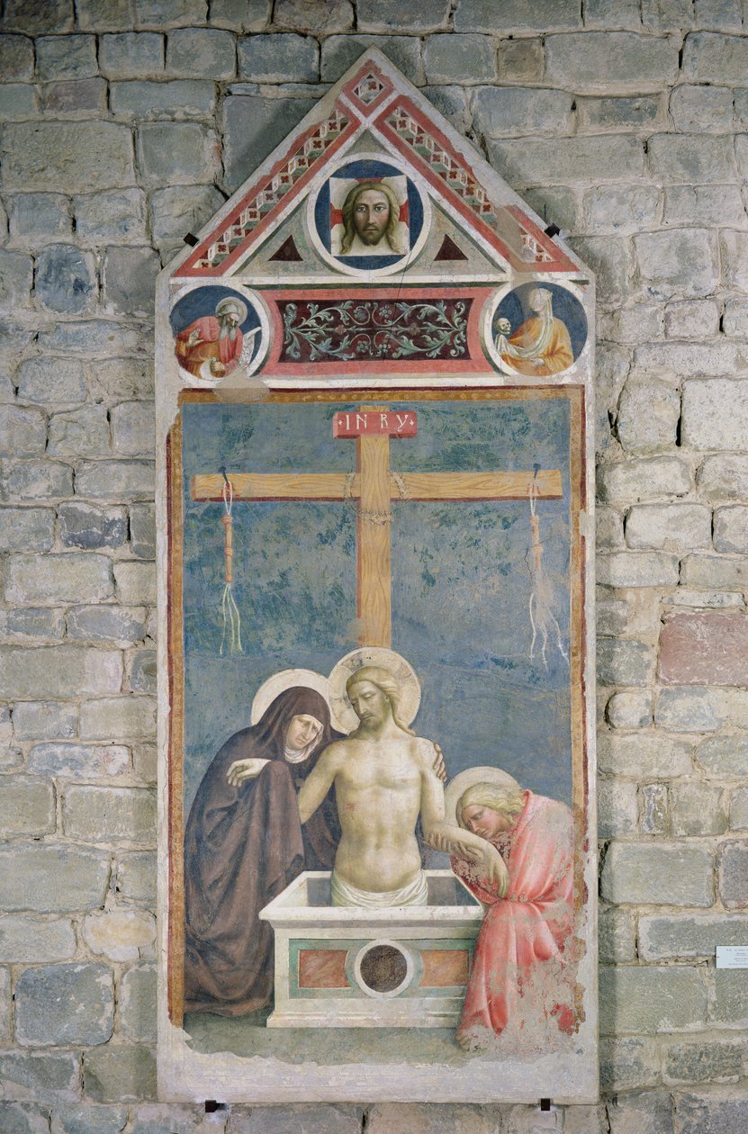 Pieta door Tommaso Masolino da Panicale