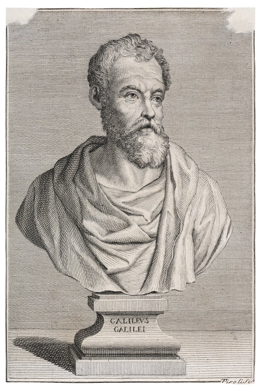 Galileo Galilei door Tommaso Piroli