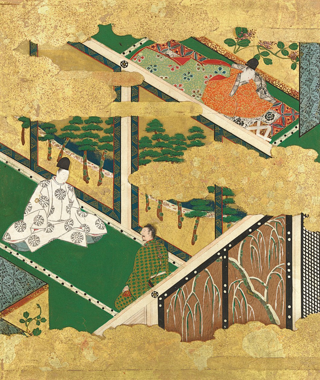 De eik Kashiwagi door Tosa Mitsuyoshi