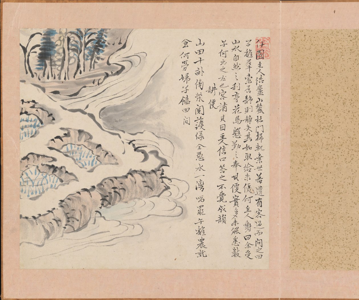 Gemak bij het water halen uit Juben Tien Gemakken...Tien Plezieren, 1800 door Totoki Baigai