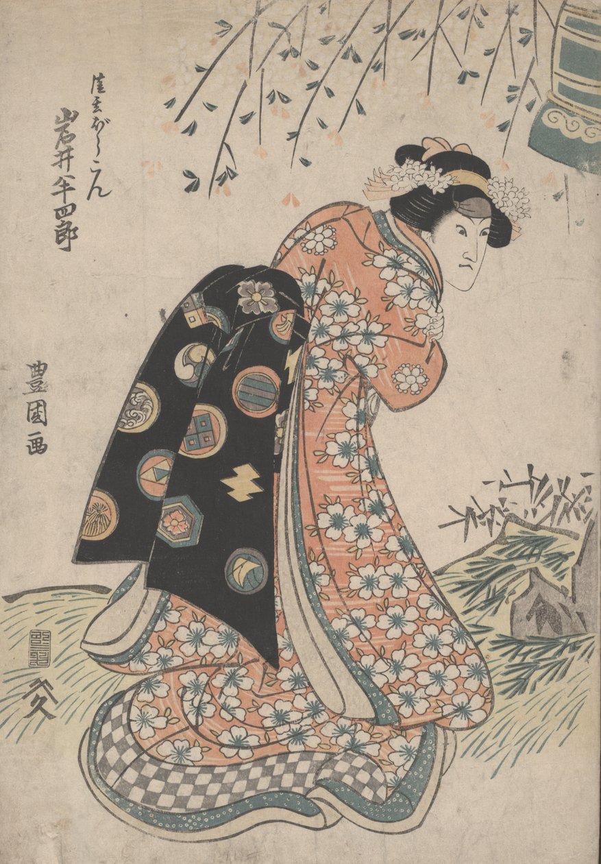 Zonder Titel door Utagawa Toyokuni