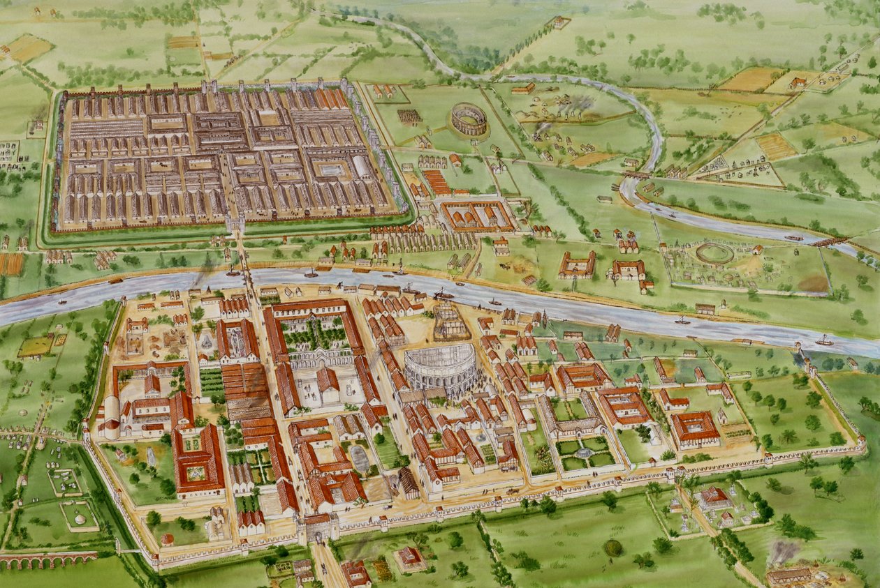 Romeins York, 3e eeuw, 1990-2010 door Tracy Croft