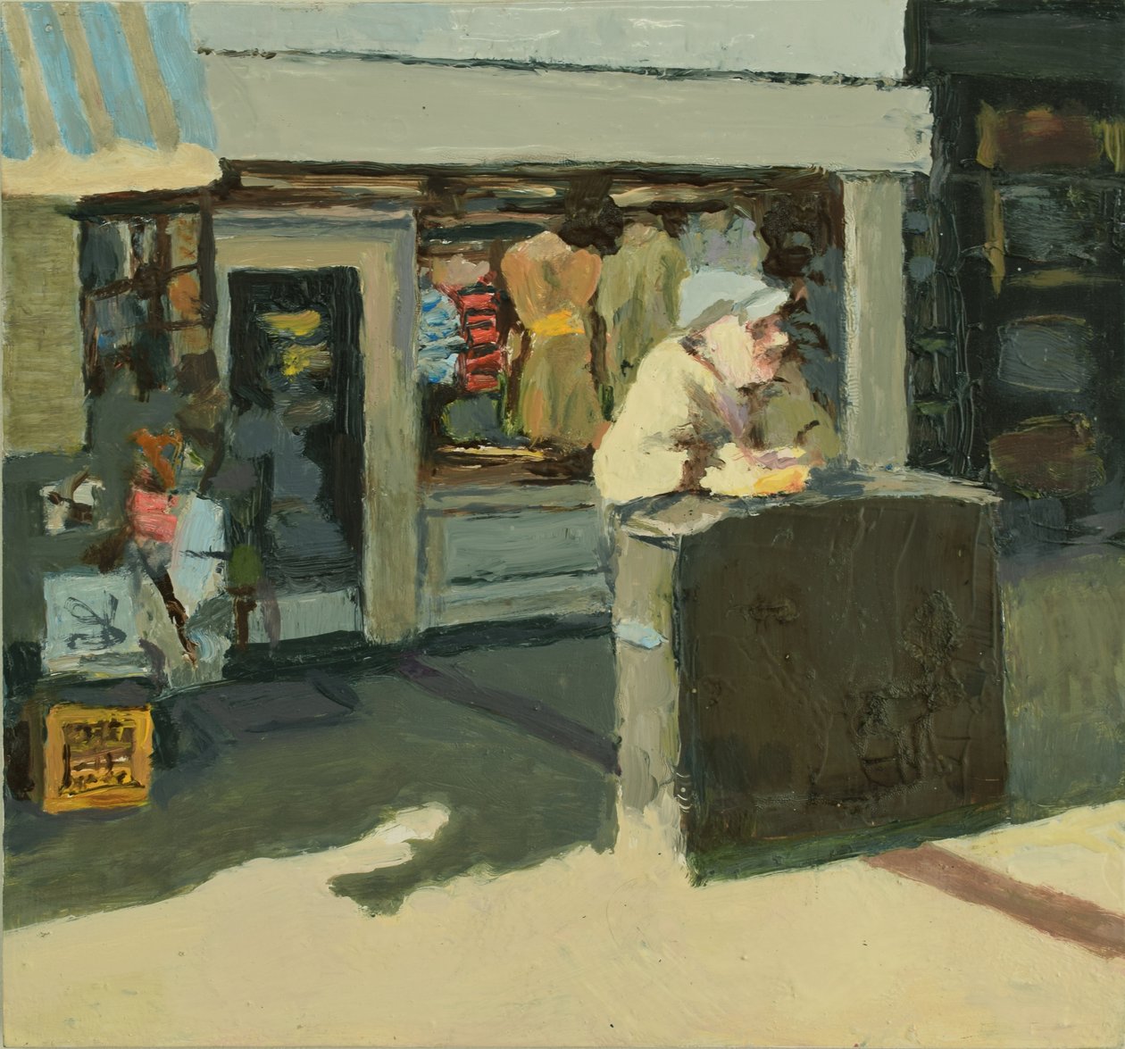 Straatsnack, 2018 door Trevor Burgess