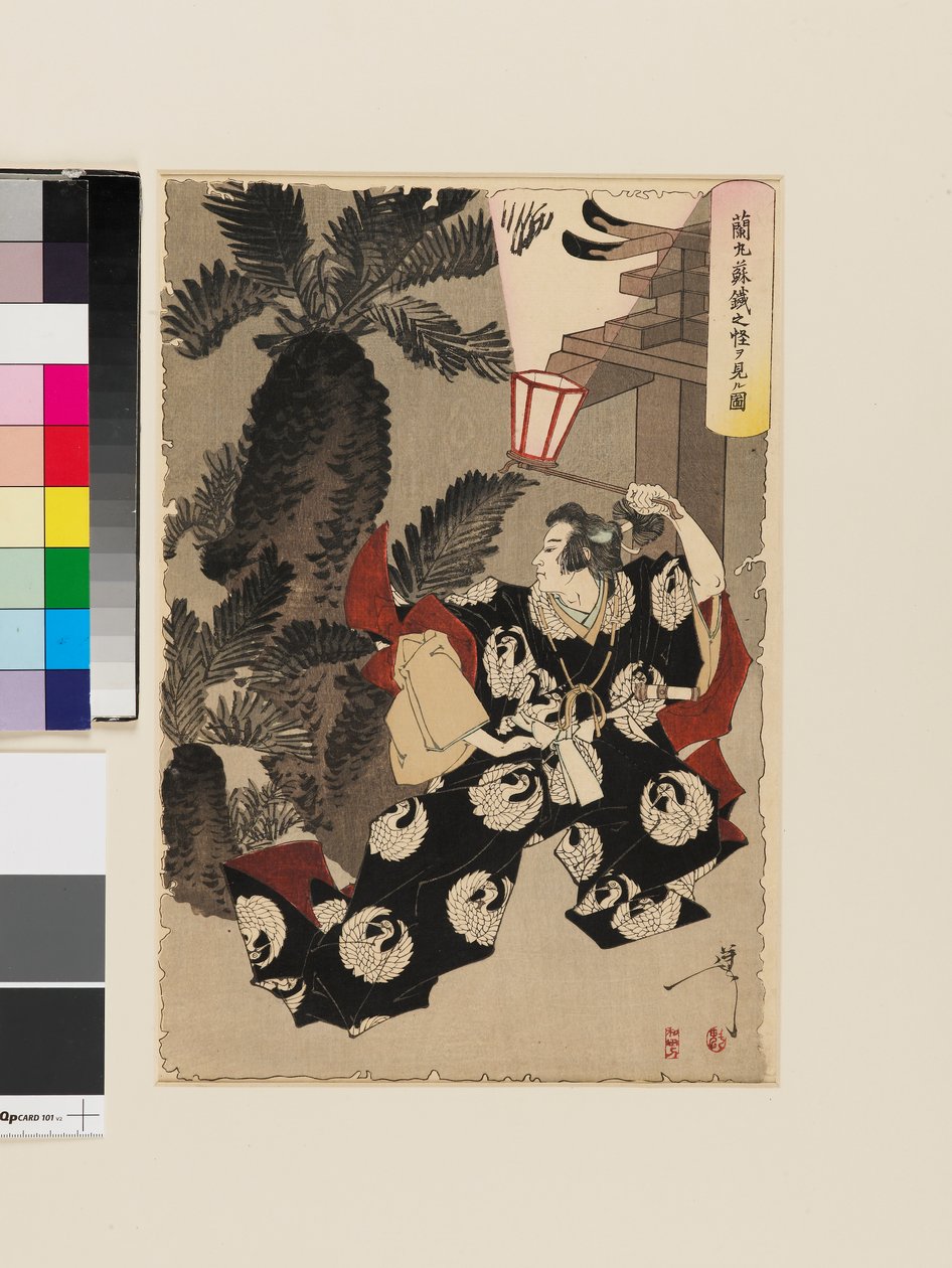 Mori no Ranmaru en de mysterieuze sagopalm door Tsukioka Yoshitoshi