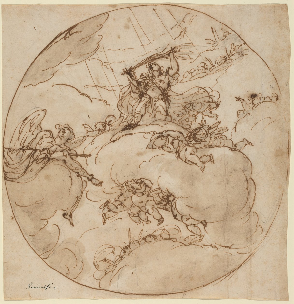 De apotheose van San Vitale door Ubaldo Gandolfi