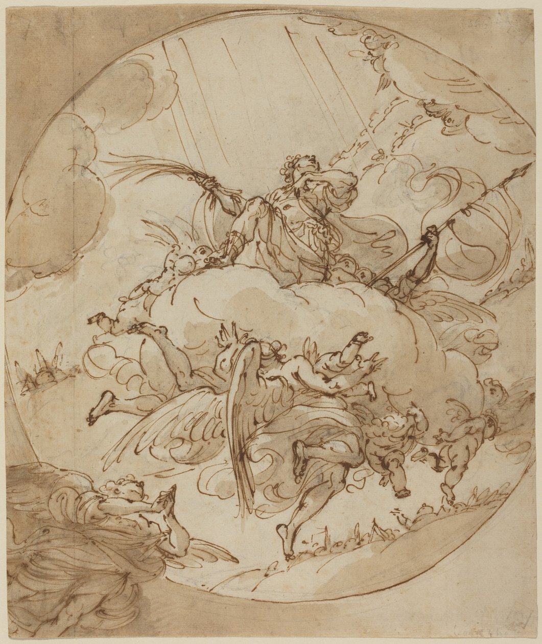 De apotheose van San Vitale door Ubaldo Gandolfi