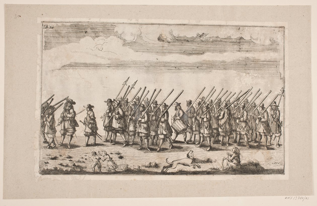 Optocht ter gelegenheid van de inwijding van de Universiteit van Kiel. Tafel 21 door Ubekendt