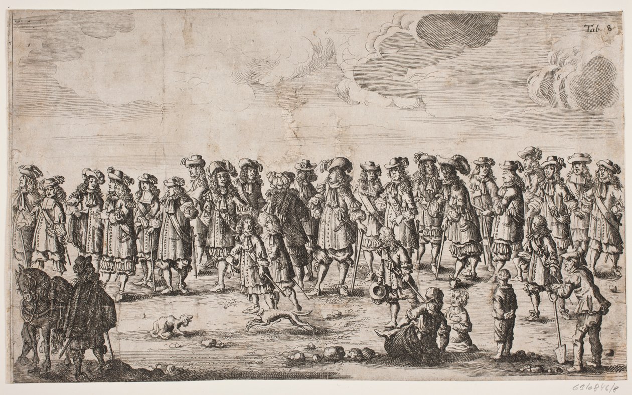 Optocht ter gelegenheid van de inwijding van de Universiteit van Kiel. Tafel 8 door Ubekendt
