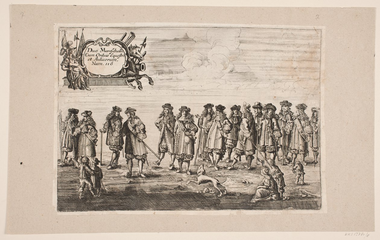 Optocht ter Gelegenheid van de Inwijding van de Universiteit van Kiel. Tafel 8 door Ubekendt
