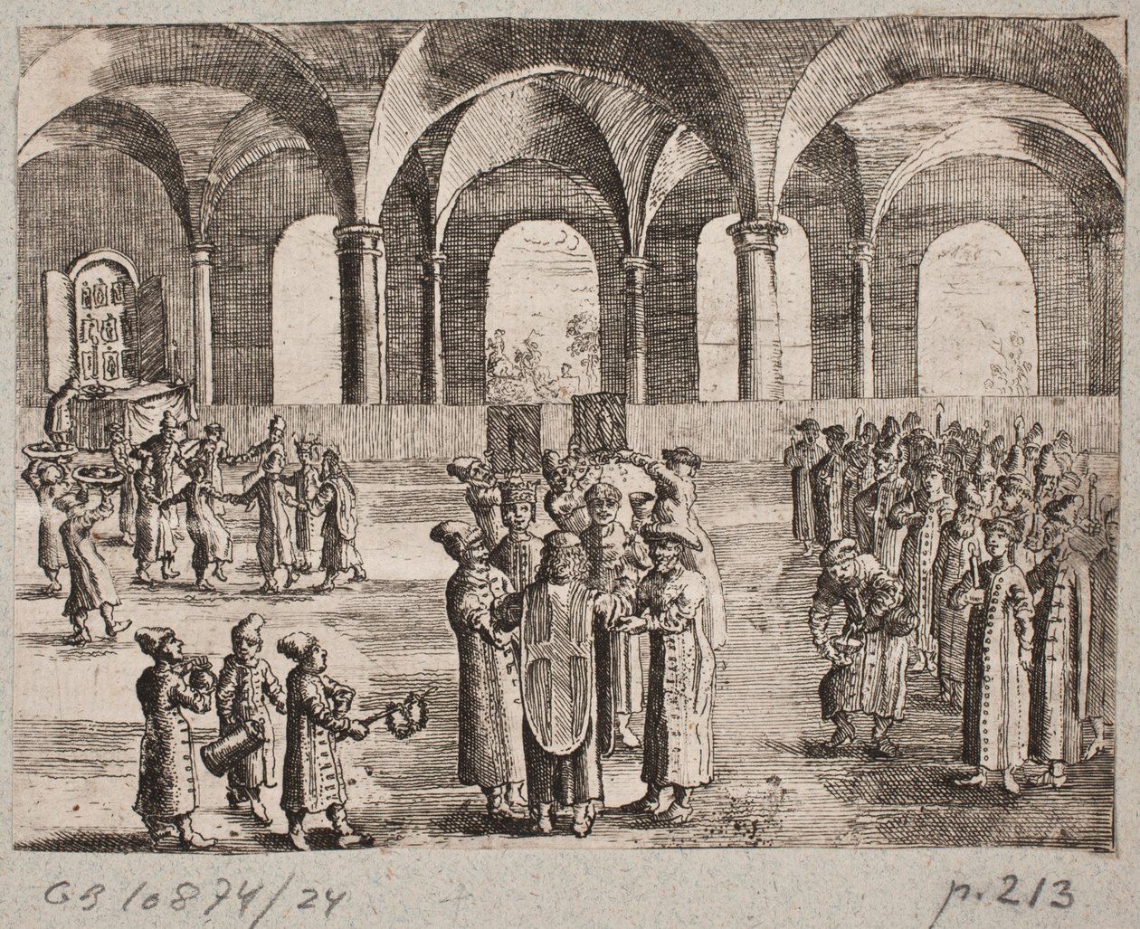 Huwelijk in een Russische kerk door Ubekendt