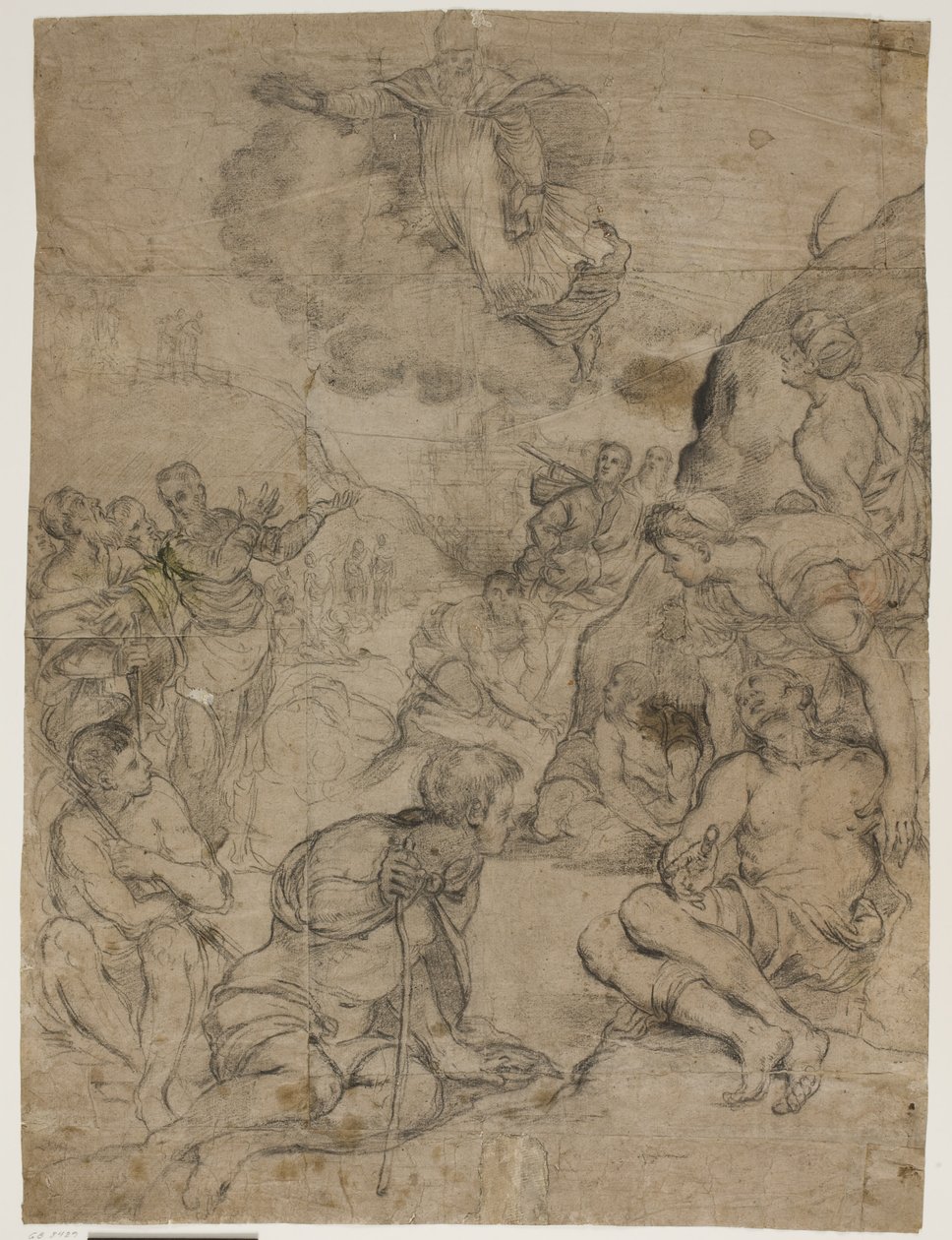 Sint Augustinus geneest de verlamden, naar Tintoretto