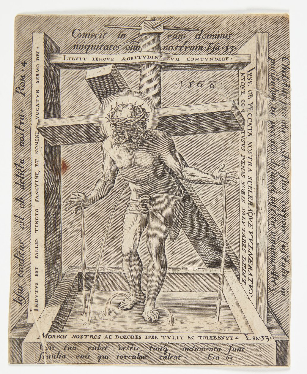 De Passie van Christus door Ubekendt efter Dirck Volckertsz. Coornhert efter Maarten van Heemskerck