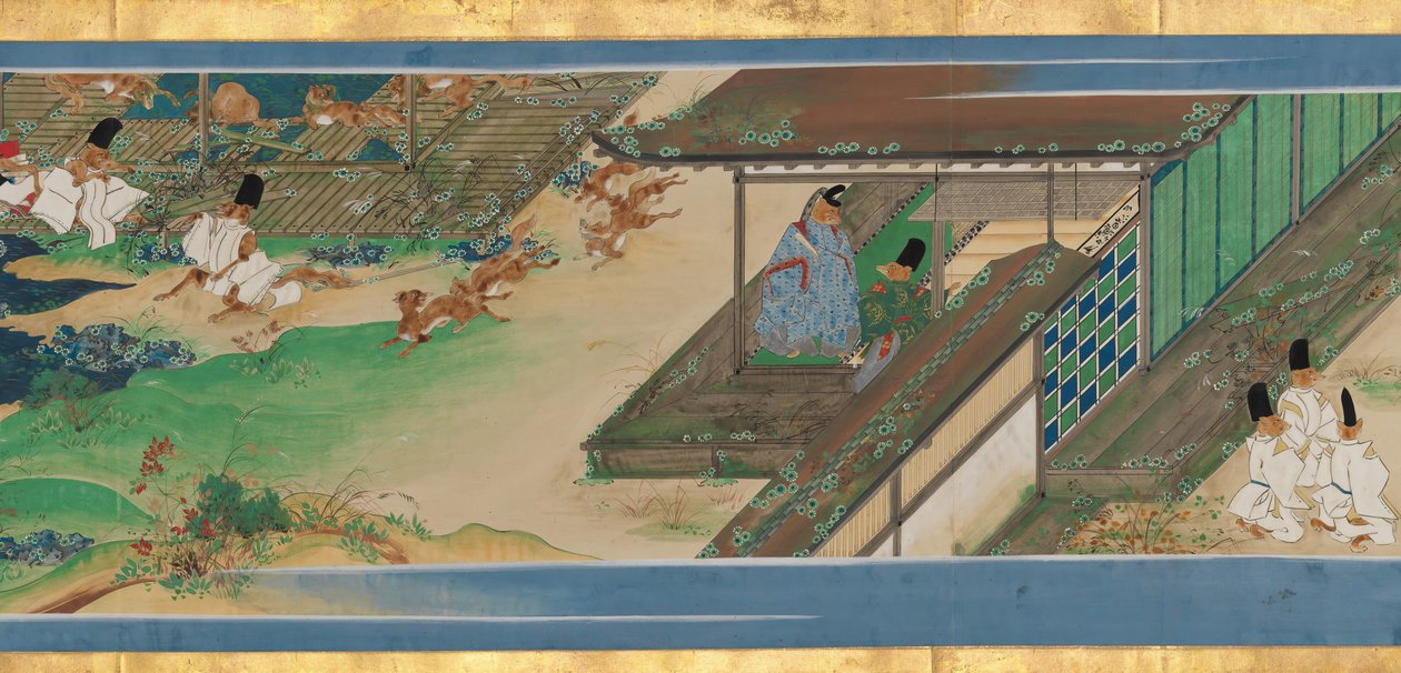 Verhaal van een vreemd huwelijk Konkai Zoshi, ca. 1858 door Ukita Ikkei