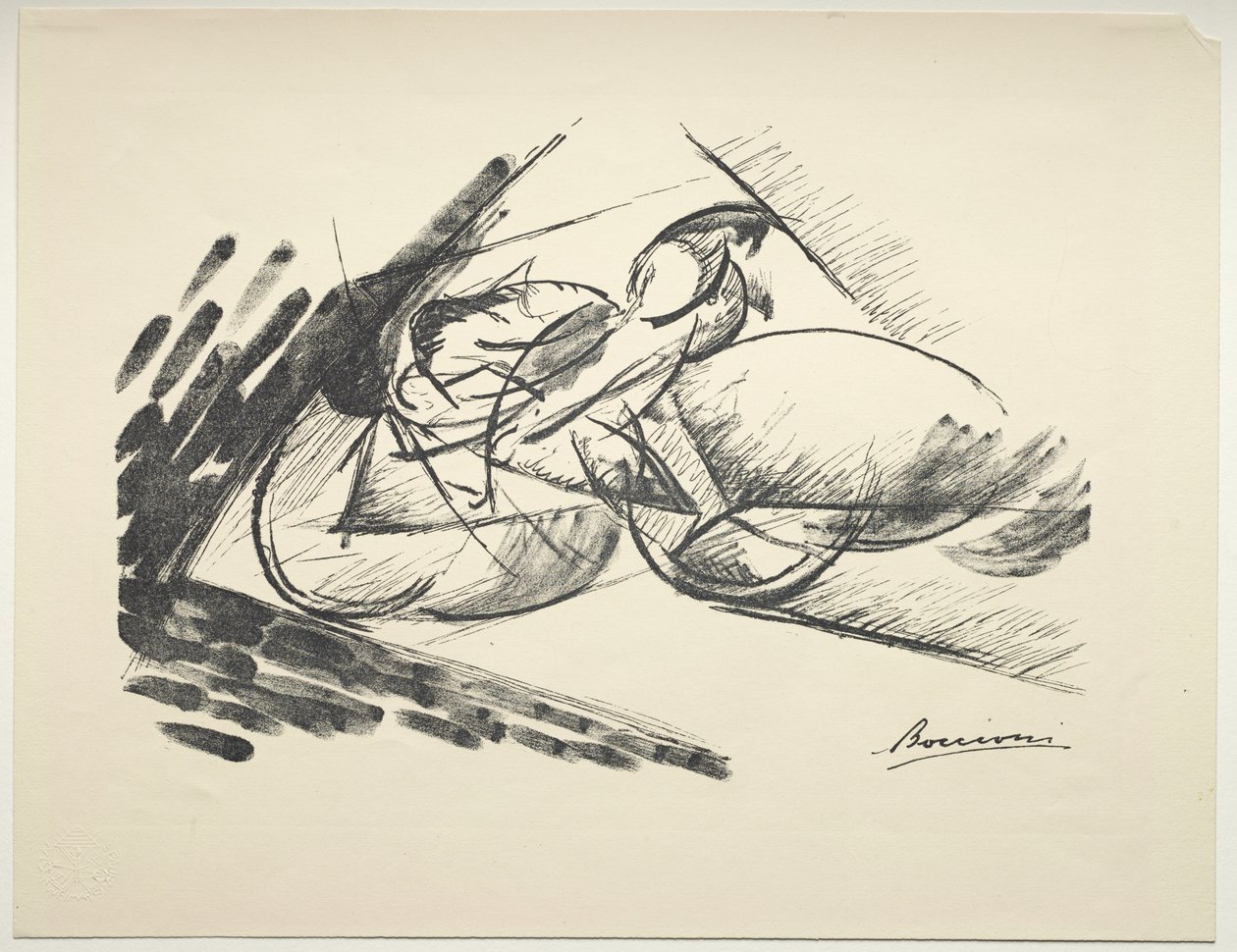 Beweging door Umberto Boccioni