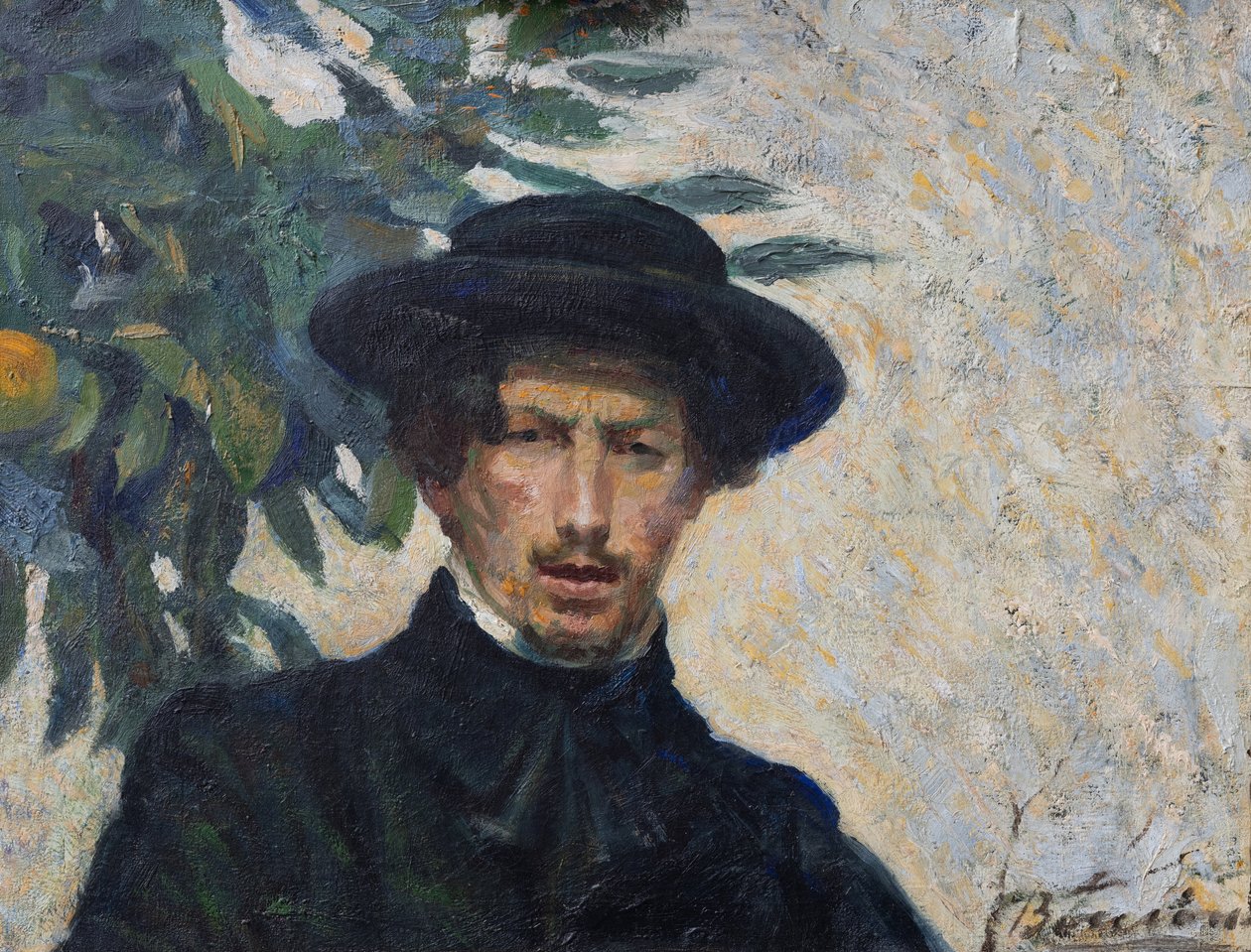 Zelfportret door Umberto Boccioni