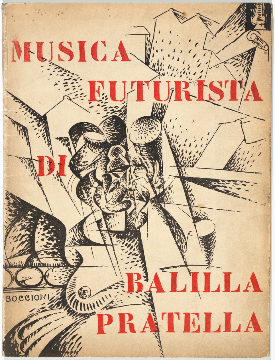 Musica Futurista per Orchestra door Umberto Boccioni, Francesco Balilla Pratella