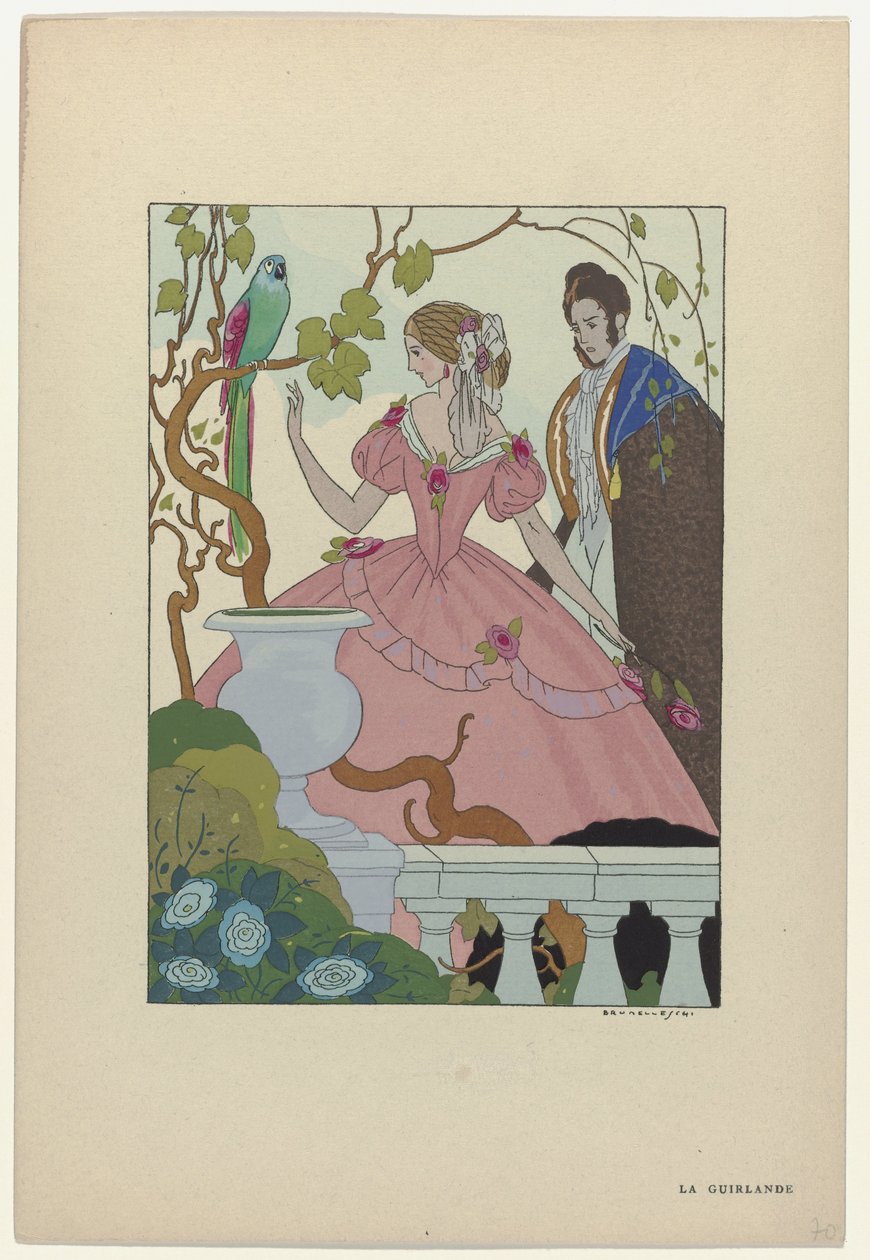 La Guirlande, Maandelijks Album van Kunst en Literatuur, 1919-1920 door Umberto Brunelleschi