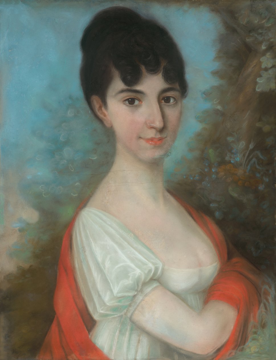 Barones Antónia Mednyánszká (Portret van Antónia, gravin van Bolz) door Unbekannt Unbekannt