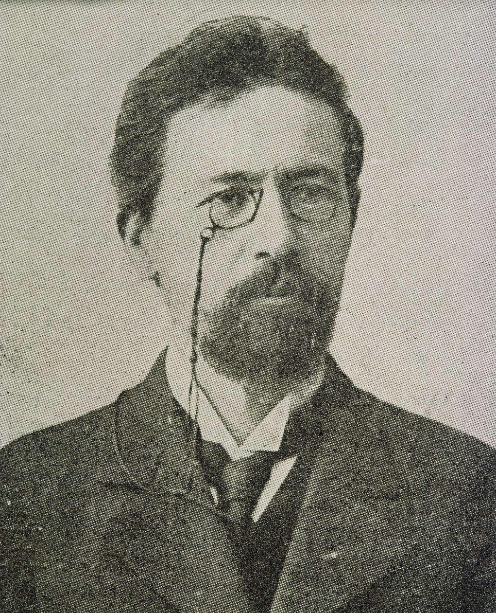 Anton Pavlovich Tsjechov (1860-1904) door Unbekannt Unbekannt