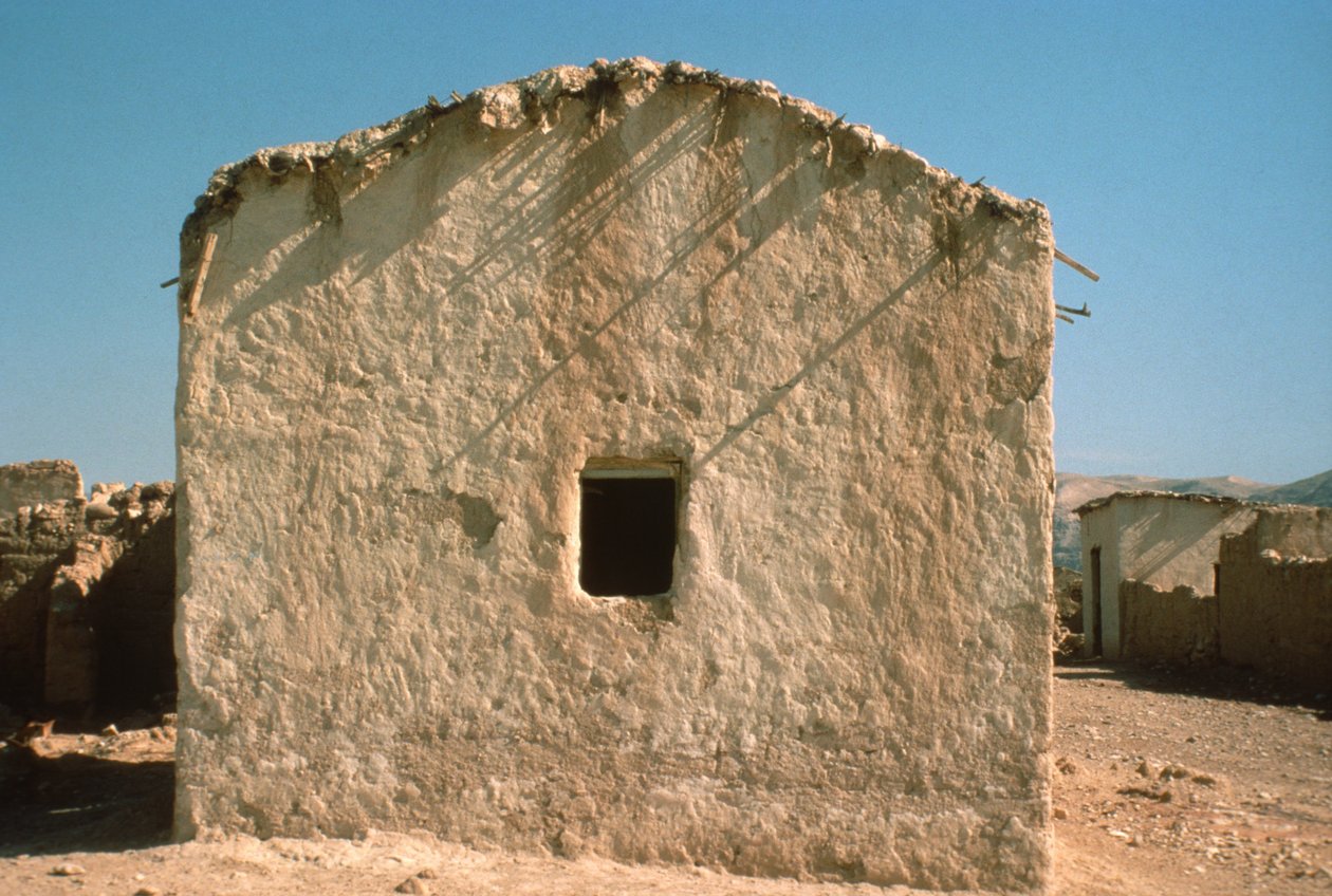 Gebouw in Oud Jericho door Unbekannt Unbekannt