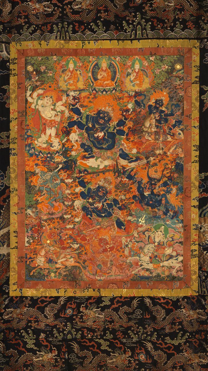 Diverse Vormen van Mahakala en andere Beschermers door Unbekannt Unbekannt