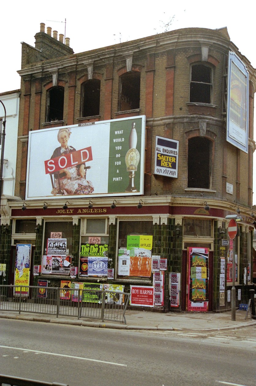 Jolly Anglers pub, Kentish Town, 1991 door Unbekannt Unbekannt
