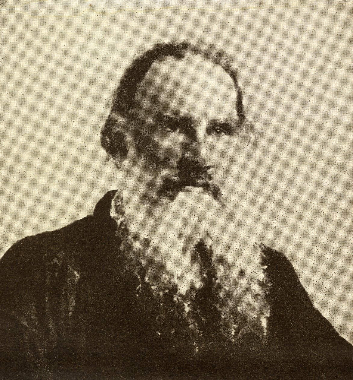 Lev Tolstoy (1828-1910) door Unbekannt Unbekannt