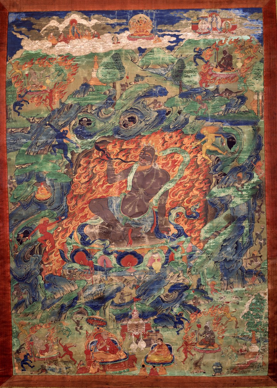 Mahakala in de Vorm van een Brahmaan door Unbekannt Unbekannt