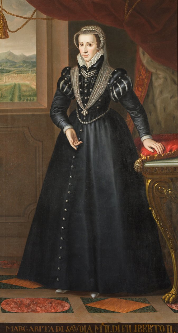 Portret van Margherita di Valois door Unbekannt Unbekannt