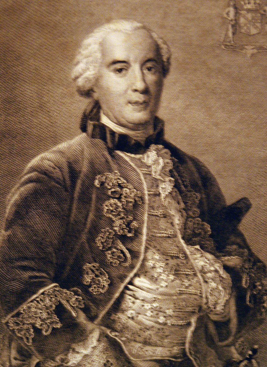 Georges Louis Leclerc de Buffon geboren op 7 september 1707 door Unbekannt