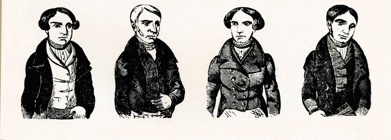 Een hedendaagse indruk van de Tolpuddle Martyrs door Unbekannt