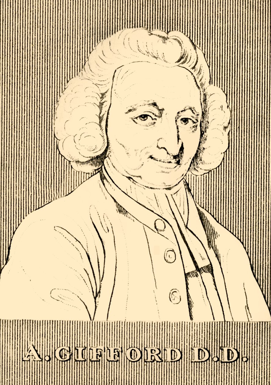 A. Gifford D.D., 1700-1784, 1830 door Unbekannt