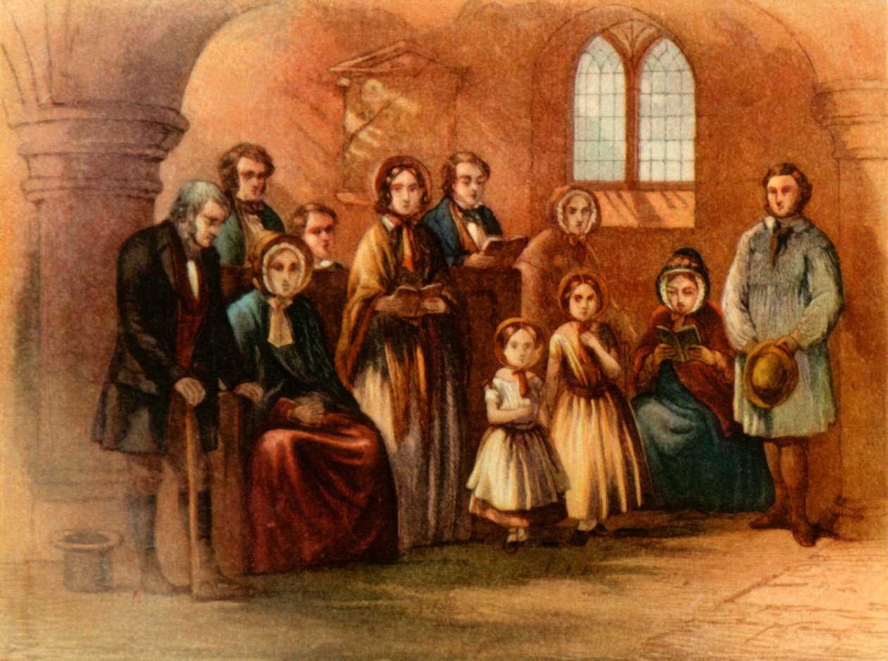 Een Mid-Victoriaanse Gemeente, 1860, 1947 door Unbekannt