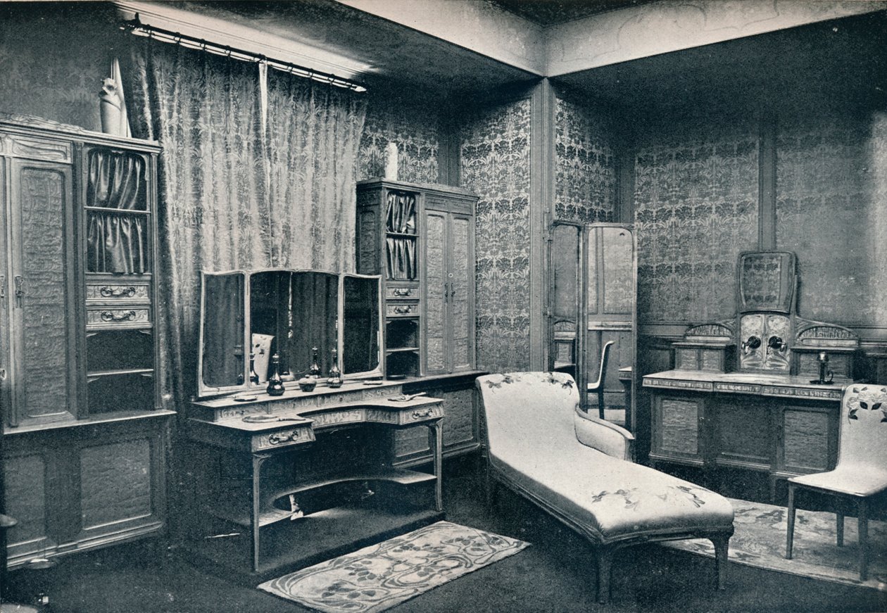 Een kleedkamer door Georges de Feure 1868-1943, 1900 door Unbekannt