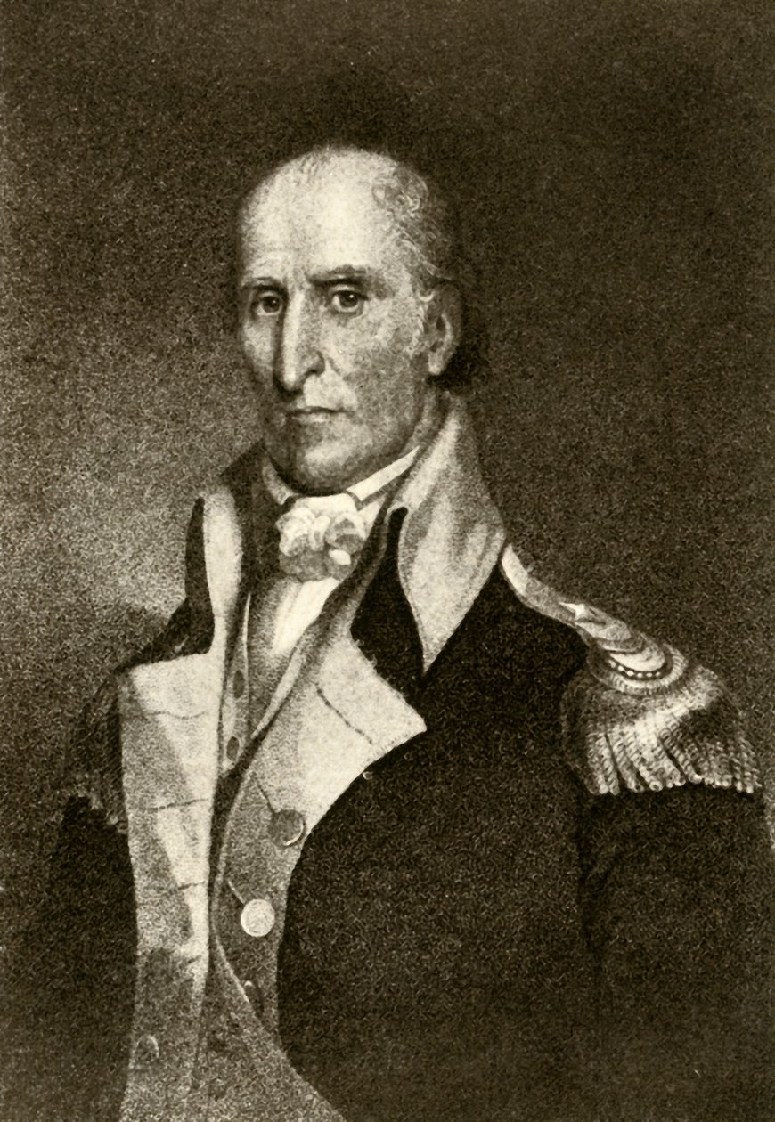 Een portret van generaal Andrew Pickens, circa 1790, 1937 door Unbekannt
