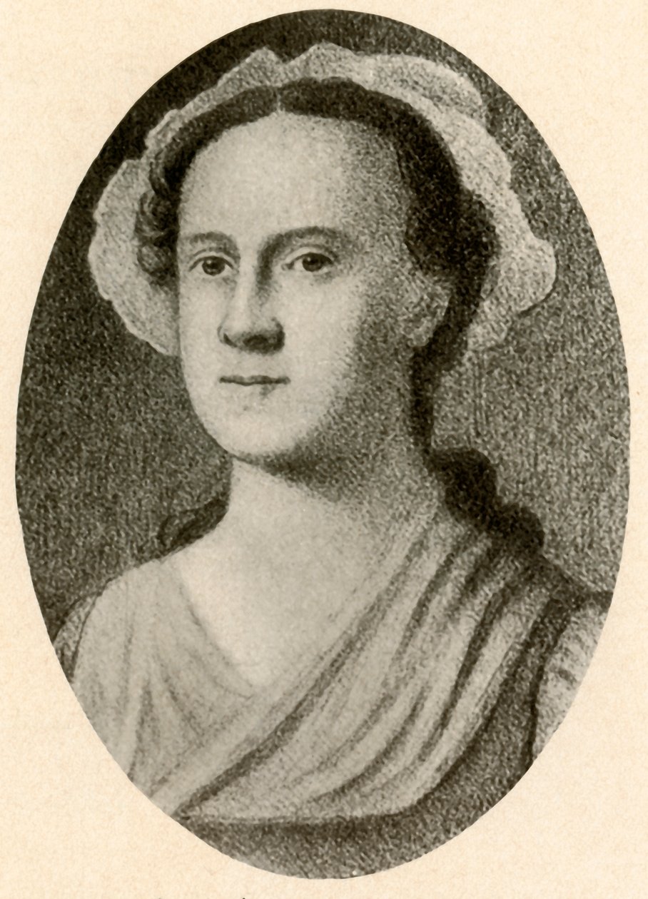 Een portret van Miss Hill uit Philadelphia, c1756, 1937 door Unbekannt