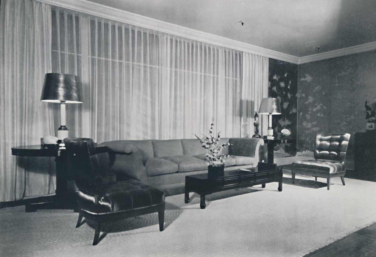 Een kamer ingericht door Lord & Taylor van New York, 1942 door Unbekannt
