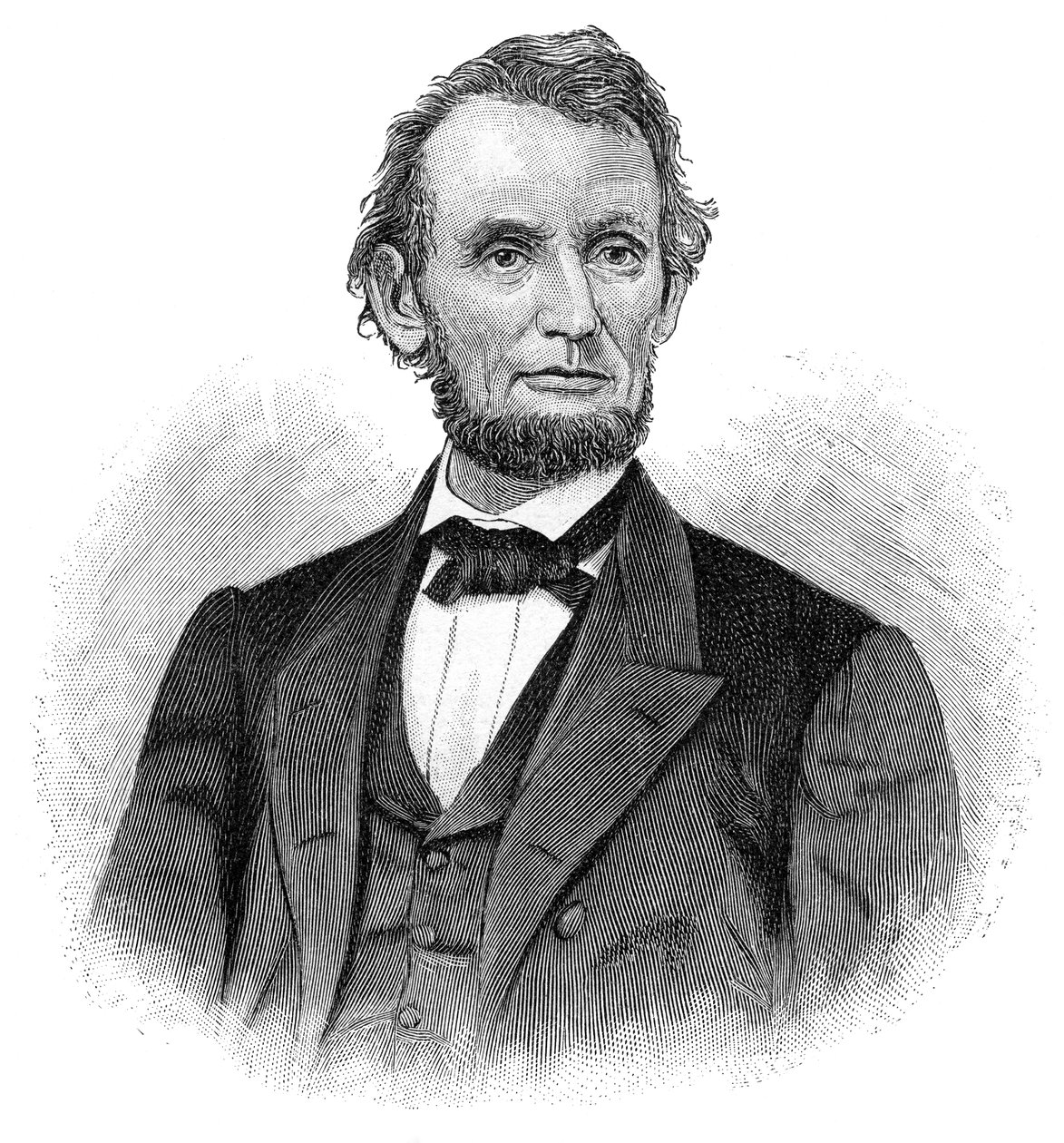 Abraham Lincoln, 16e President van de Verenigde Staten, 1900 door Unbekannt