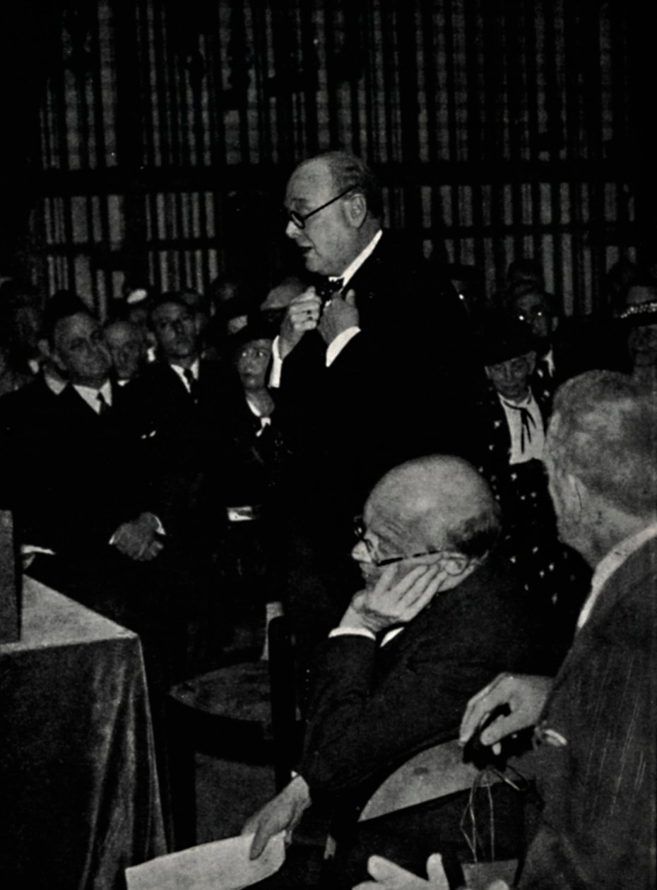 Toespreken van een Frans publiek, 24 september 1936 door Unbekannt