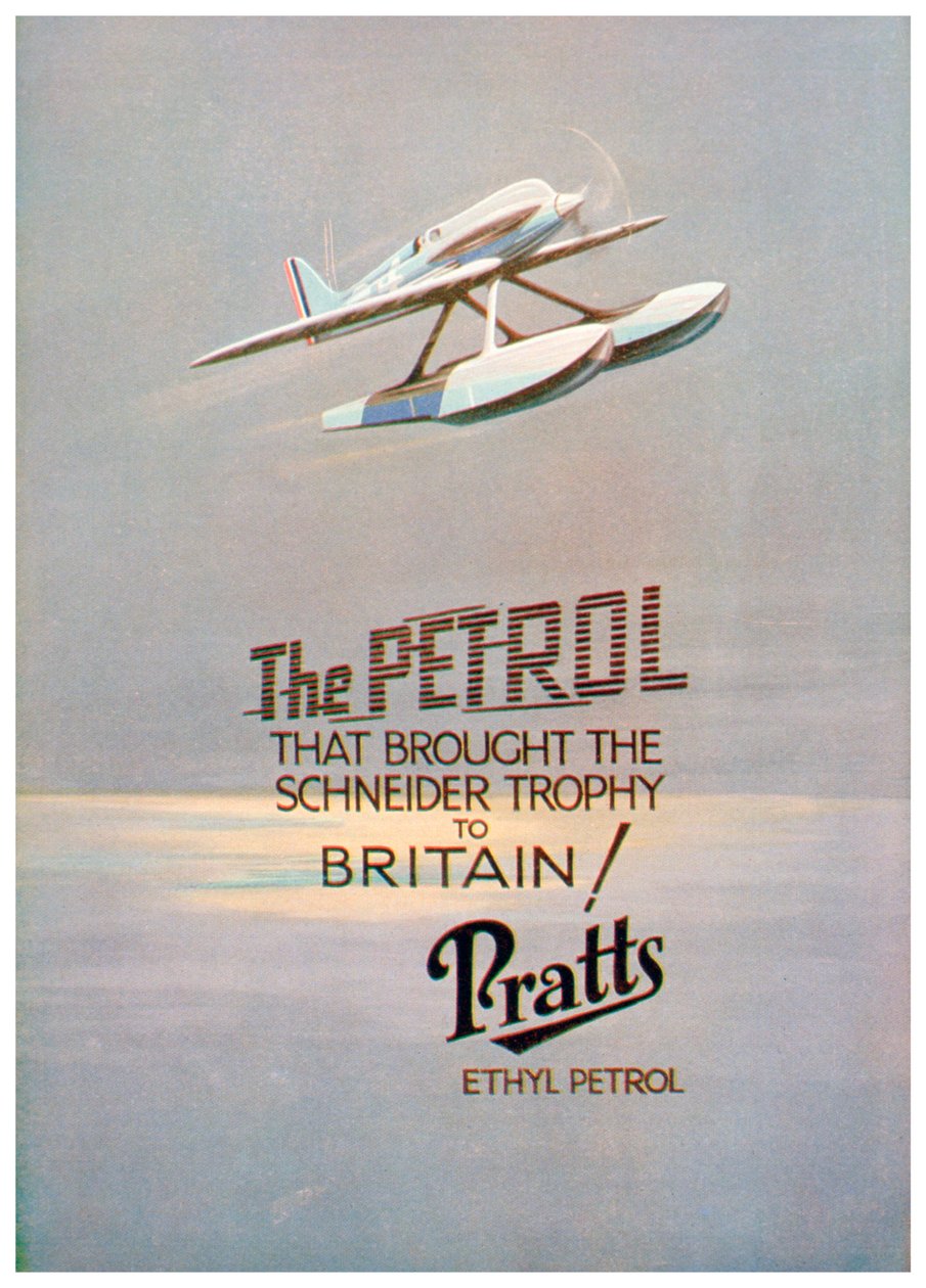 Advertentie voor Pratts Ethyl Benzine, ca. 1928 door Unbekannt