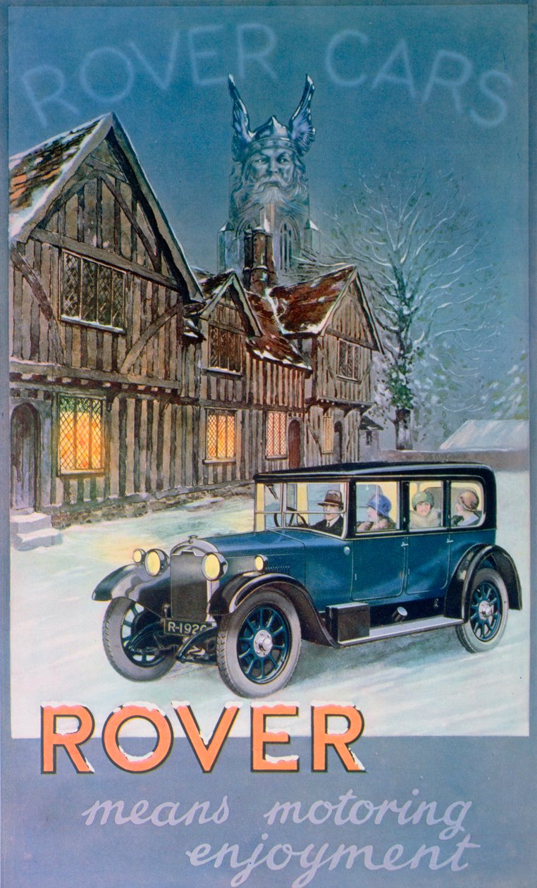 Advertentie voor Rover Cars, 1927 door Unbekannt