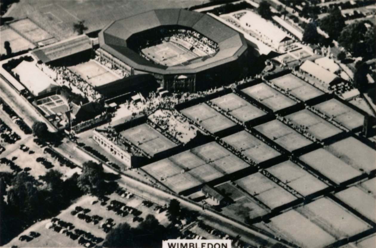 Luchtfoto van Wimbledon, 1939 door Unbekannt