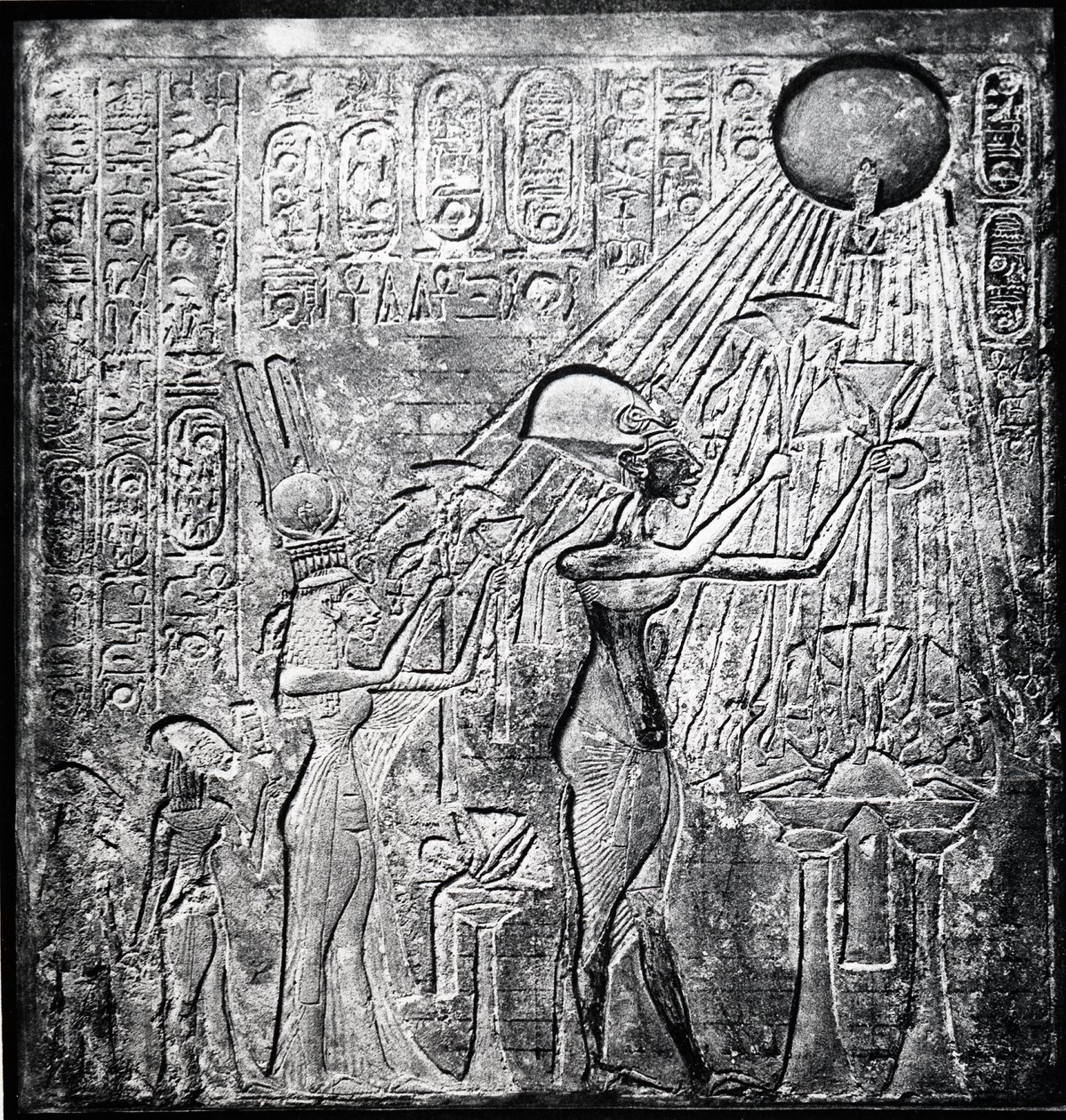 Akhenaten Amenhotep IV ketterse Egyptische farao door Unbekannt