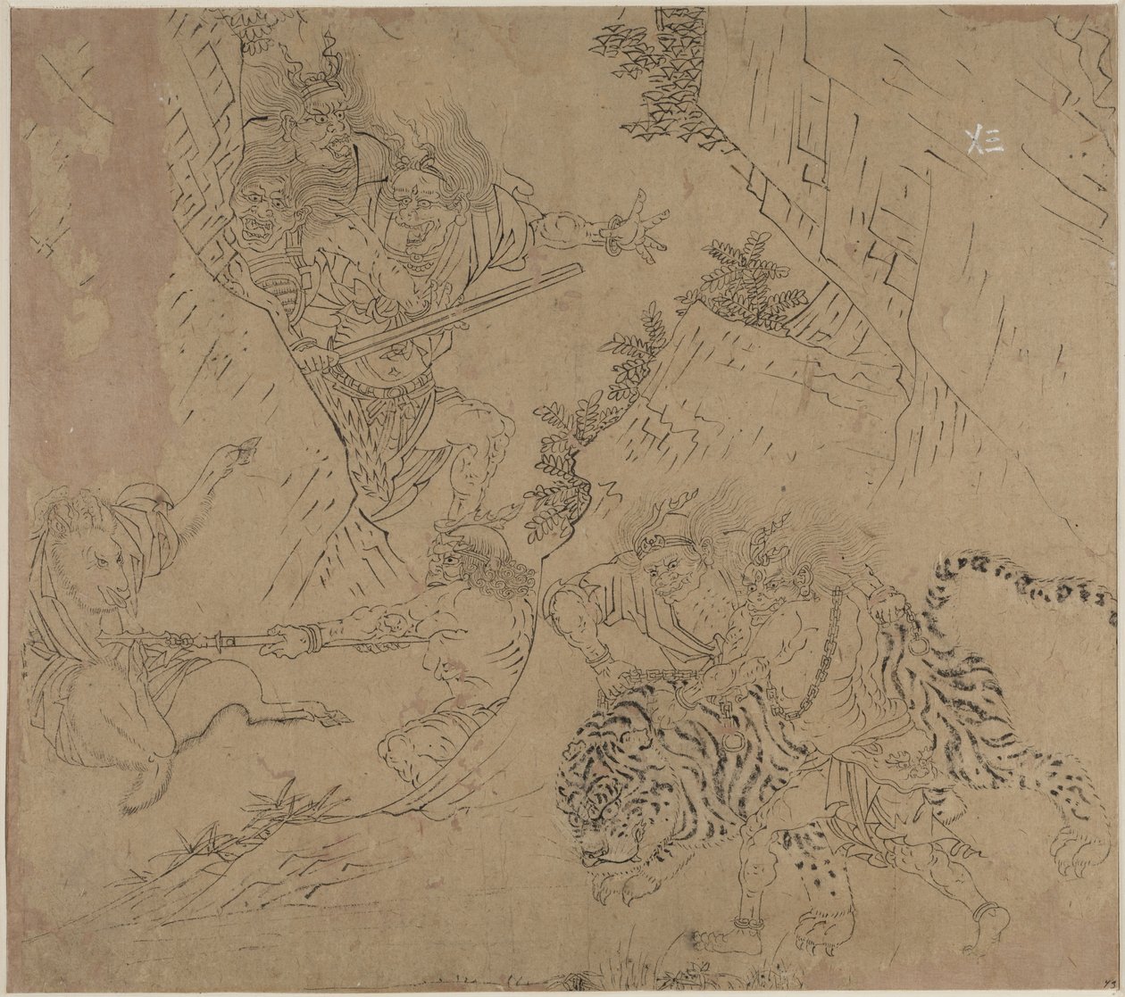 Album van Daoïstische en Boeddhistische thema