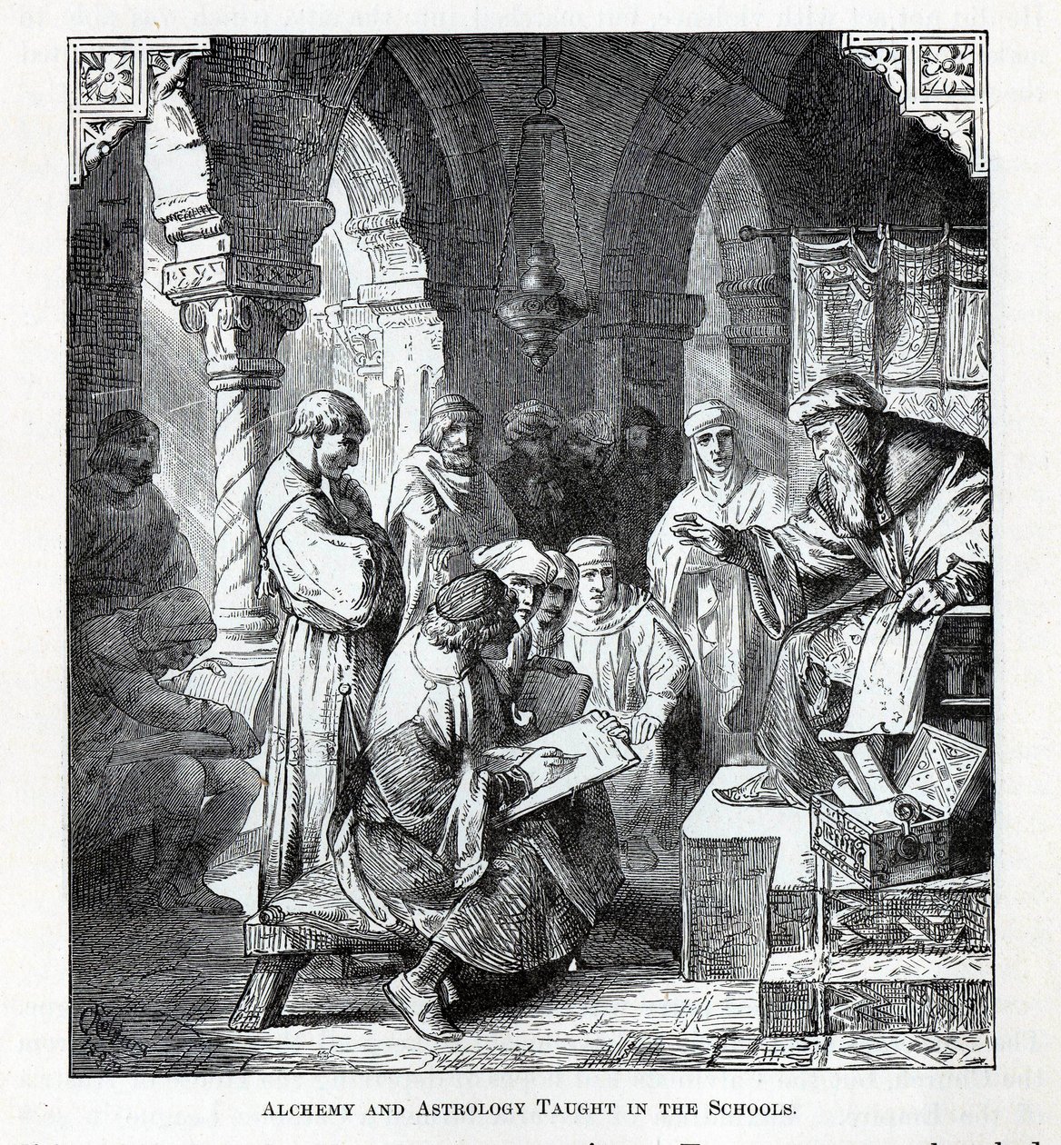 Alchemie en Astrologie Onderwezen in de Scholen, 1882 door Unbekannt