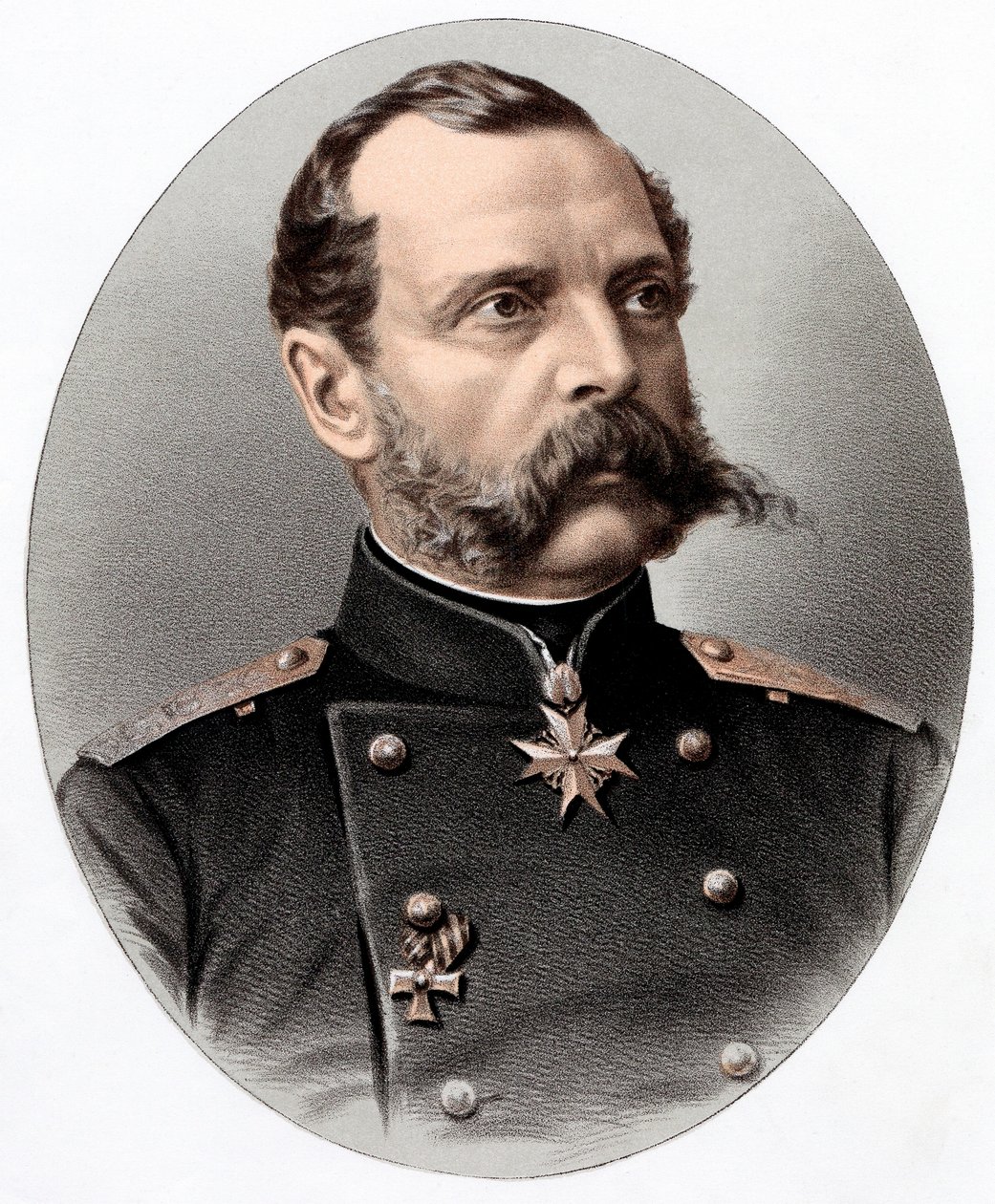 Alexander II 1818-1881, Tsaar van Rusland vanaf 1855, c1880 door Unbekannt