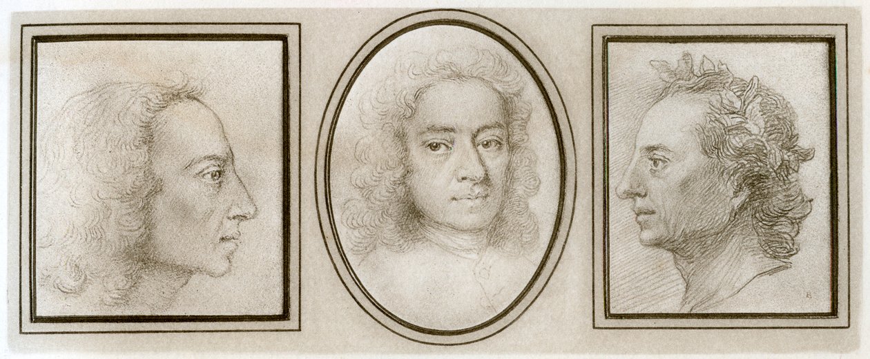 Alexander Pope, Engelse dichter en satiricus, 18e eeuw 1906 door Unbekannt