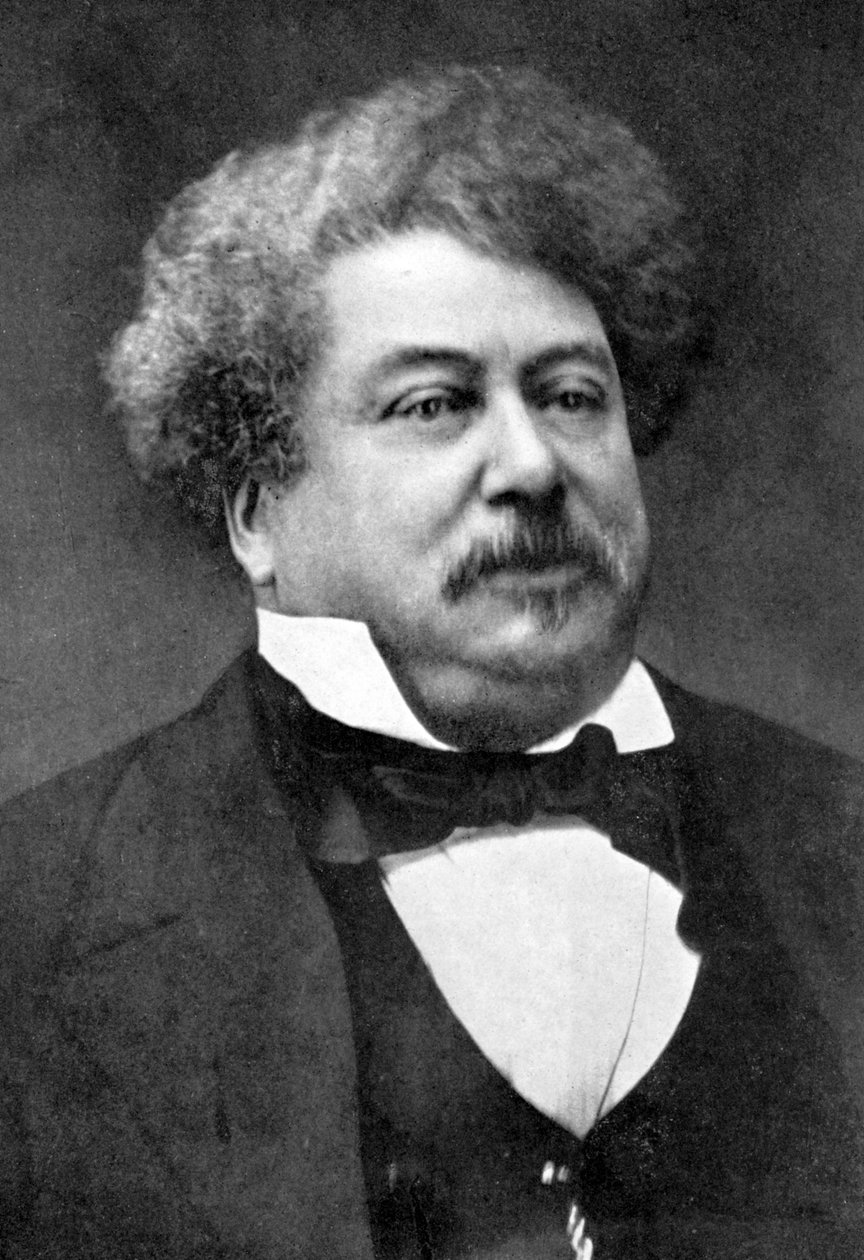 Alexandre Dumas, 19e eeuw Franse auteur, 1902 door Unbekannt