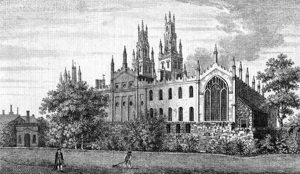 All Souls College, Universiteit van Oxford door Unbekannt