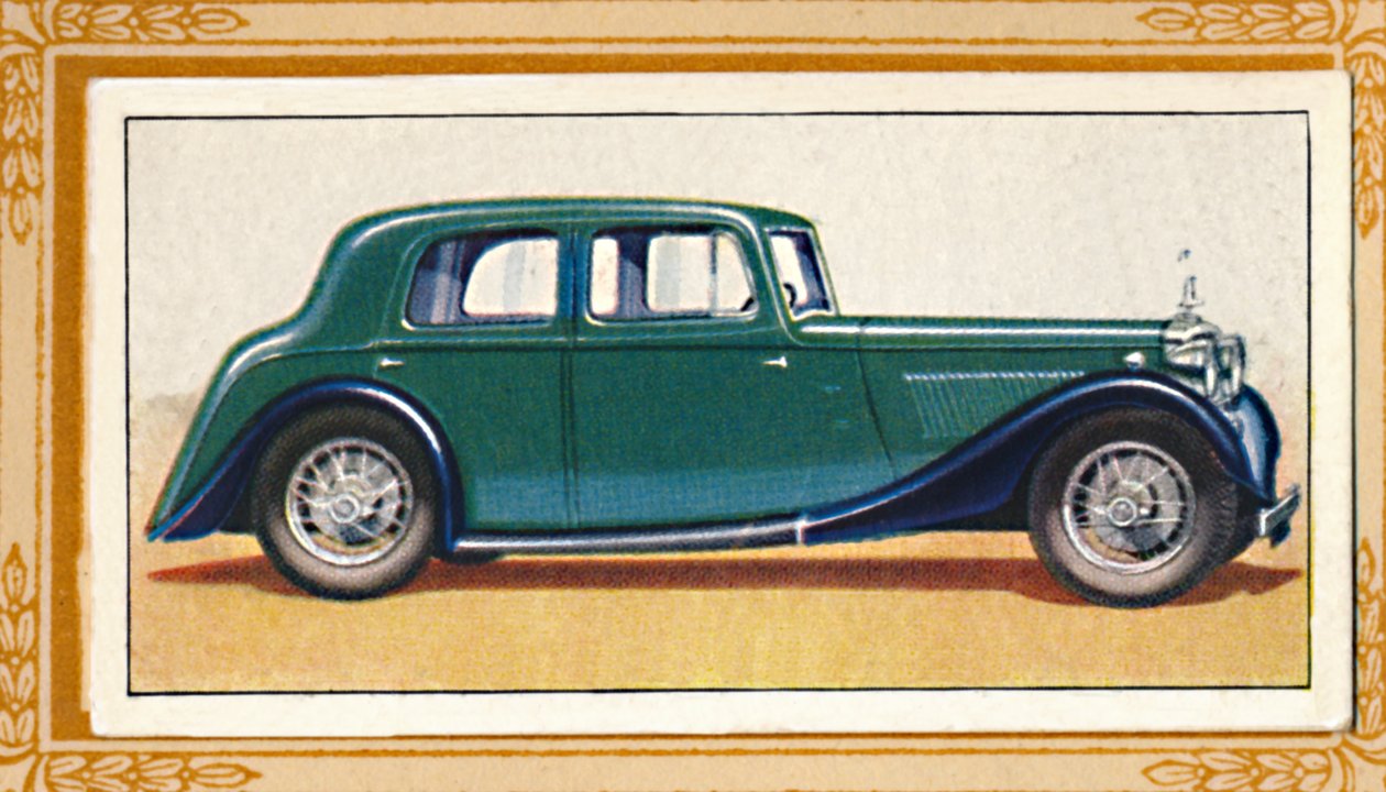 Alvis Silver Eagle Saloon, ca. 1936 door Unbekannt